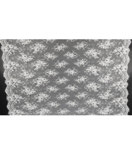 645 KORDENELI LEZ DANTEL KIRIK BEYAZ